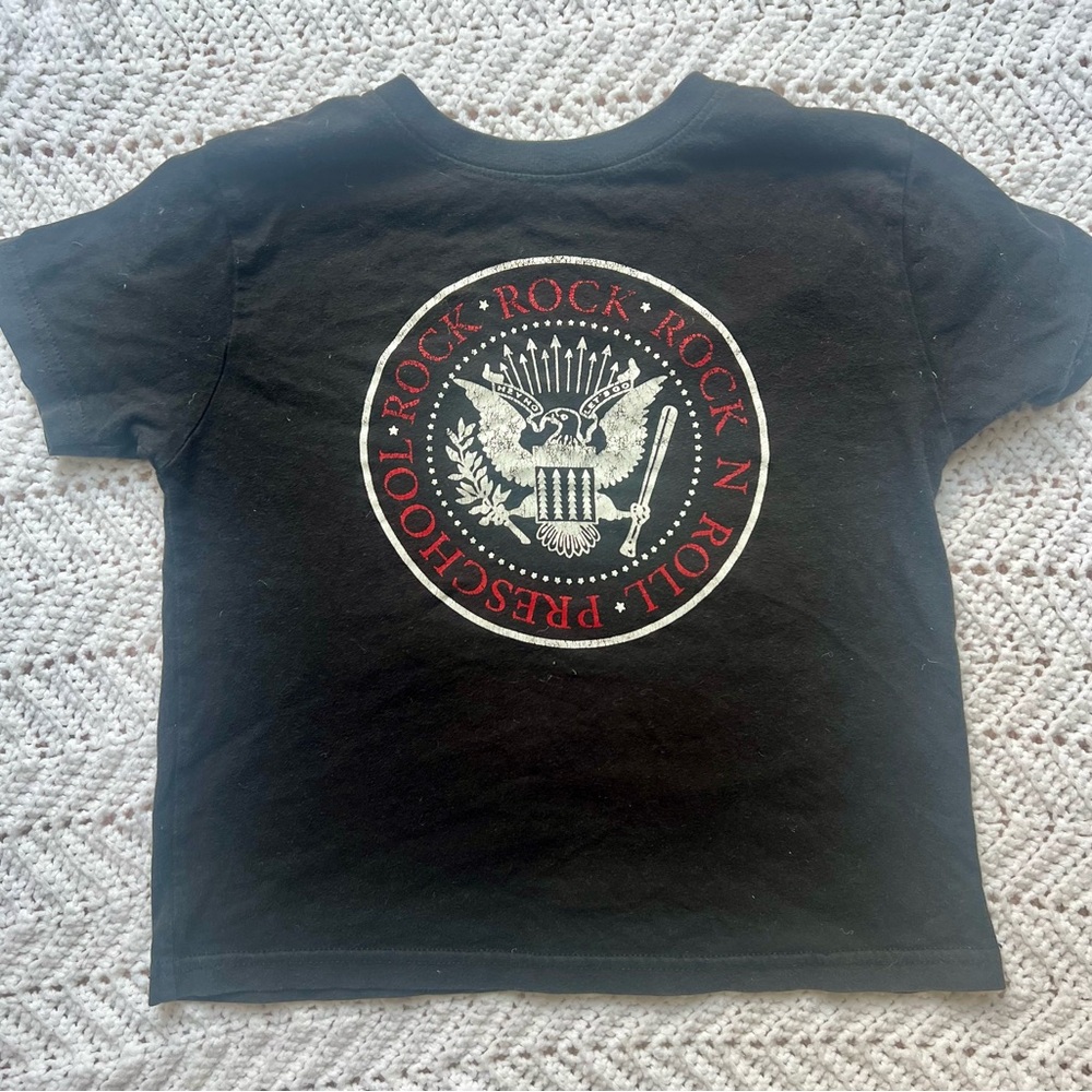 Ramones Rock and Roll Preschool Toddler Tee 4T